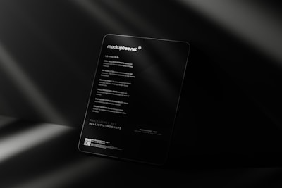 Dark Dashboard